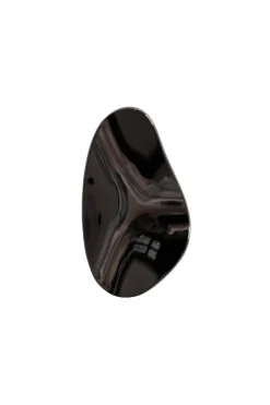 Amalia Hook - Black chrome Oblong Large