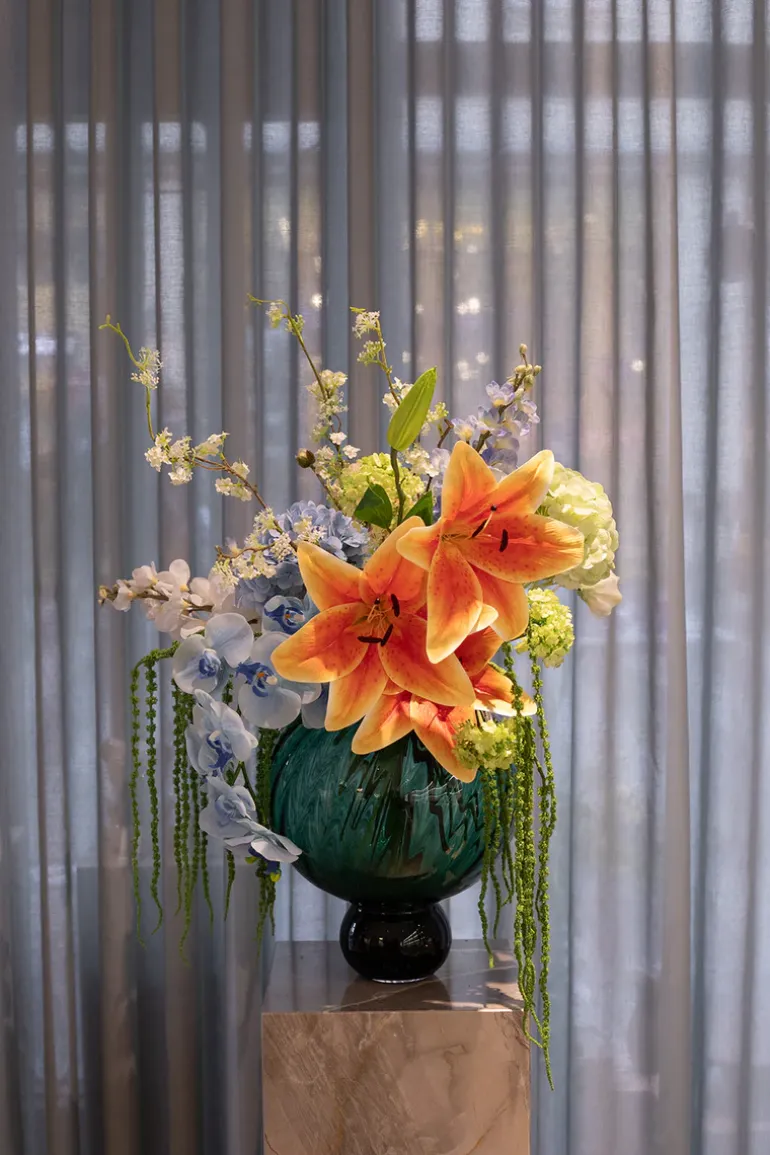 Artificial Flowers - Amber Lily large