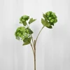 Artificial Flowers - Green Hydrangea branch