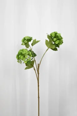 Artificial Flowers - Green Hydrangea branch