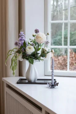 Artificial Flowers - Purple Scabiosa Seed Pod (multible heads)
