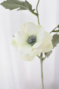 Artificial Flowers - White Poppy