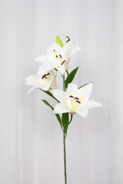 Artificial Flowers - White Lily large