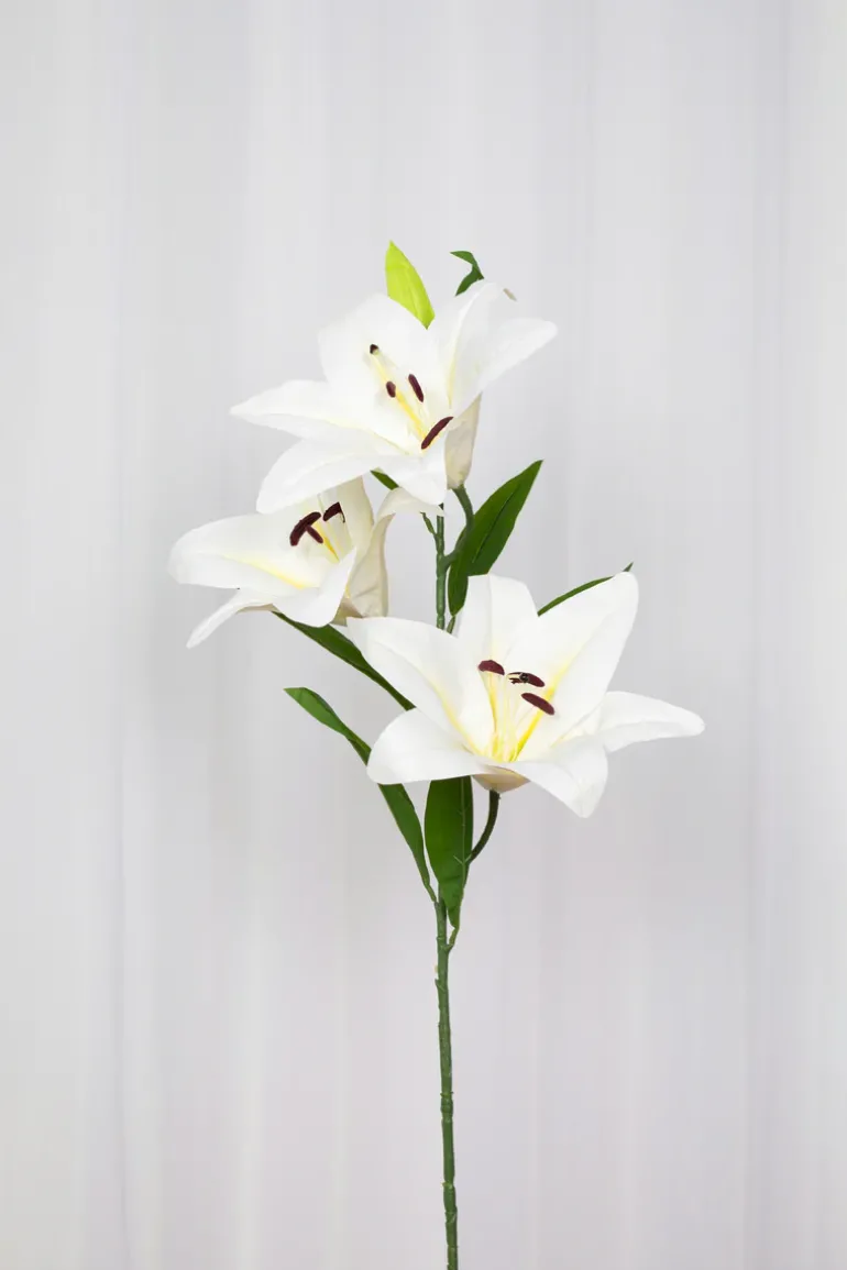 Artificial Flowers - White Lily large