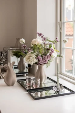 Artificial Flowers - White Scabiosa Seed Pod (multible heads)