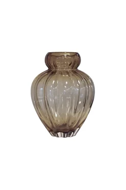 Audrey Vase - Smokey brown Small