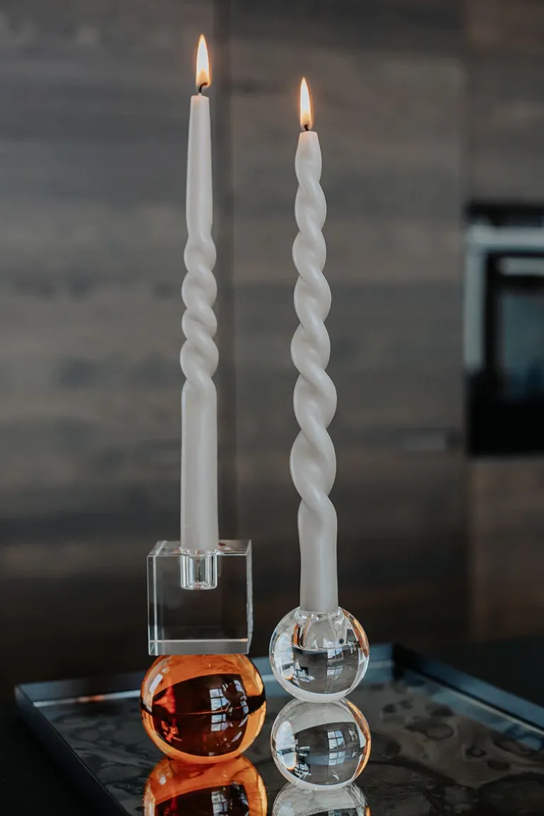 Crystal Color Crush - Clear/Amber Couple