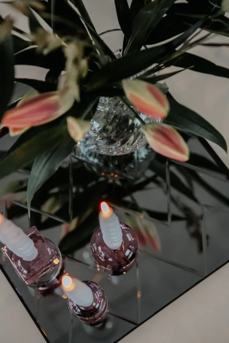 Crystal Color Crush - Clear/Pink Twin