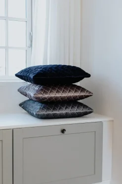 Daytona Pillow - Blue Square