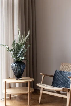 Daytona Pillow - Silver/Blue Rectangular