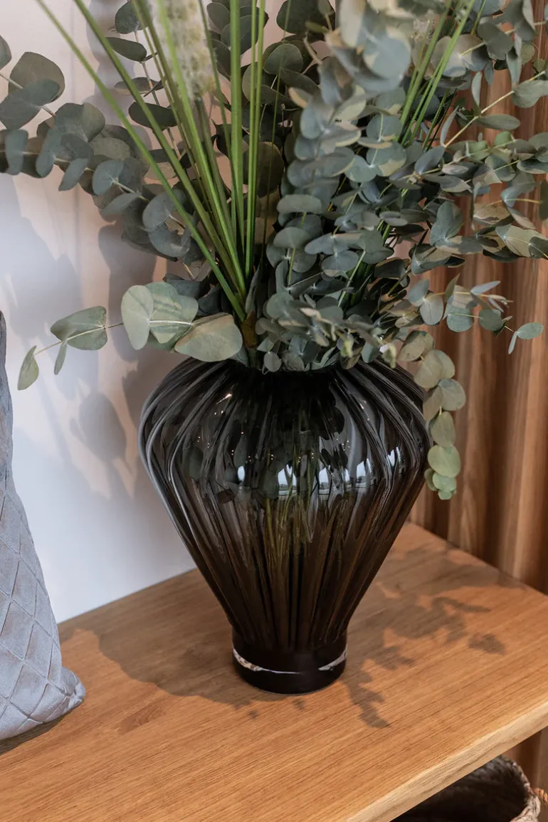 Evelyn Vase - Grey Large