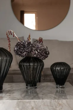 Evelyn Vase - Grey Small