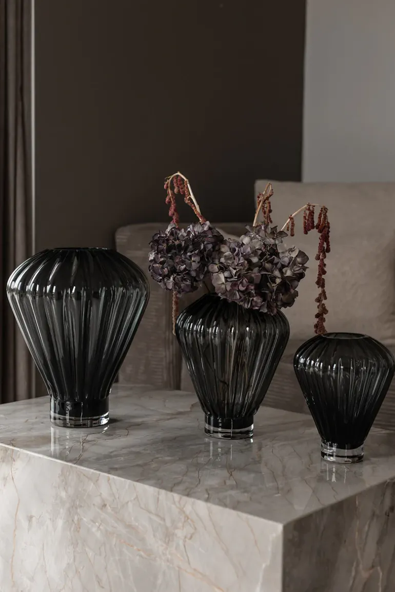 Evelyn Vase - Grey Small