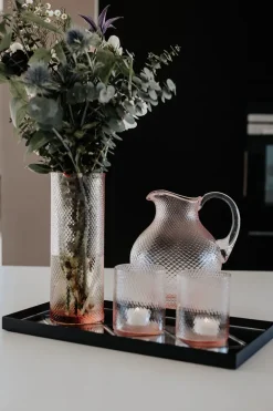 Harlequin Carafe - Blossom Round