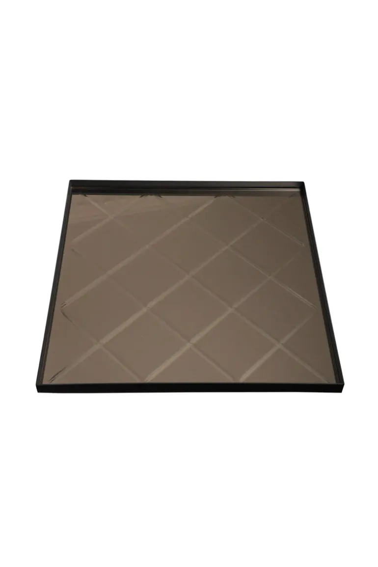 Harlequin Tray - Bronze Square
