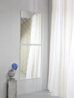 Herringbone Mirror - Clear Small