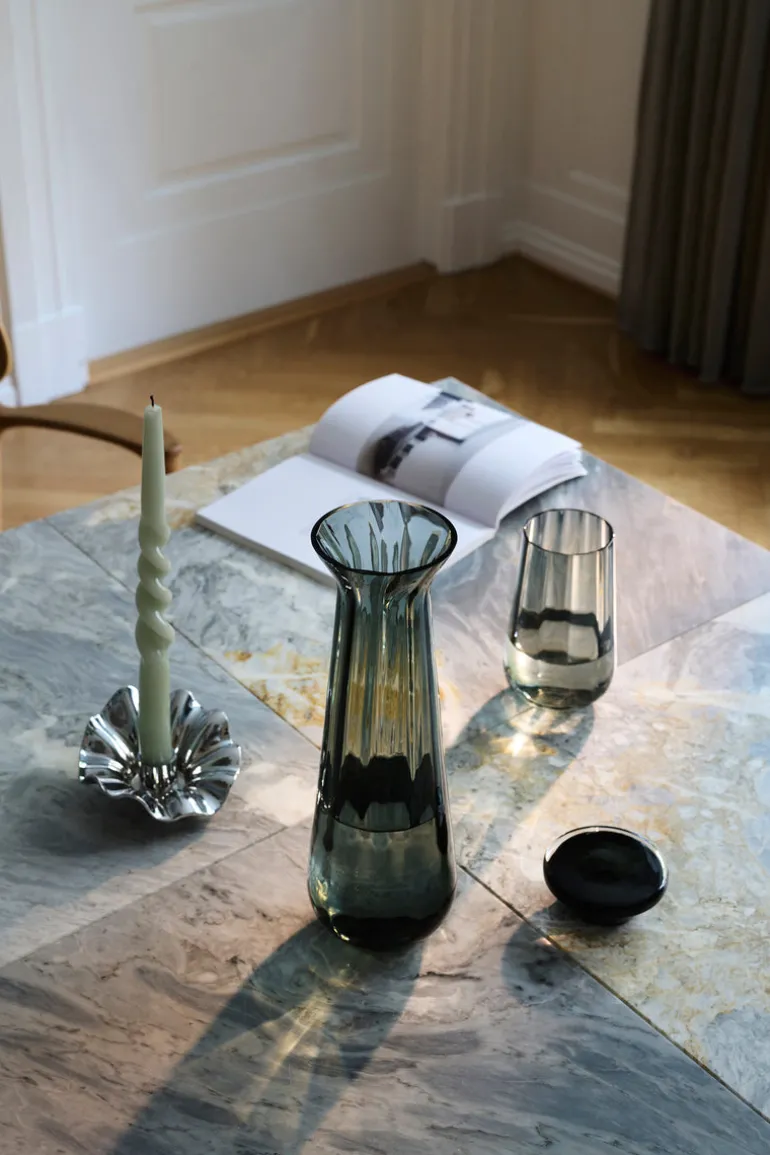 Lea Candle Holder - Chrome