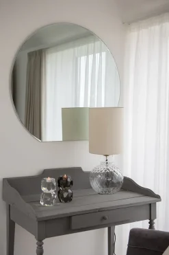 Lily Table Lamp - Clear Harlequin