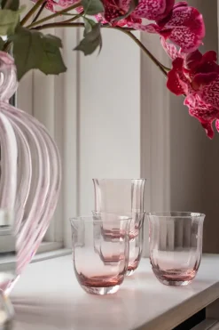 Lina Drinking Glass - Rose