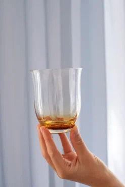 Lina Drinking Glass - Saffron
