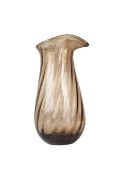 Meadow Pitcher No. 2 - Swirl - cylinder - Topaz