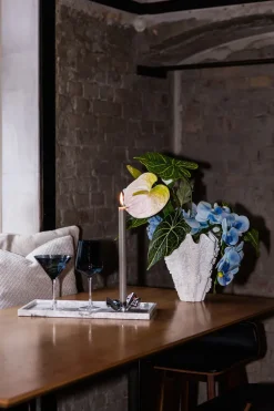 Meadow Stemware - Blue Martini glass