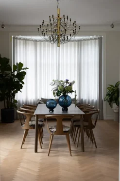 Meadow Swirl Vase - Blue Large