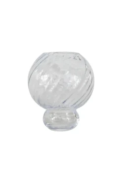 Meadow Swirl Vase - Clear Small