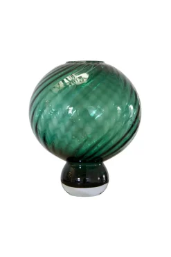 Meadow Swirl Vase - Green Medium