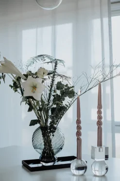 Meadow Swirl Vase - Grey Small