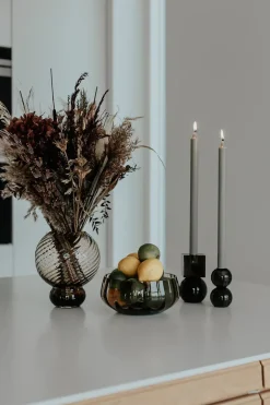 Meadow Swirl Vase - Topaz Small