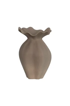 Nellie Vase - Brown Small
