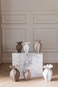 Nellie Vase - Brown Small