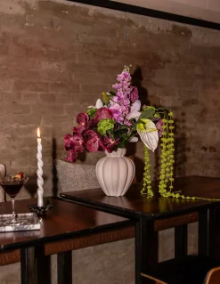 Penelope Vase - Sand Medium