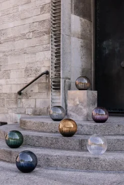 Sadie Vase - Line - Amber Medium