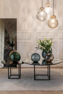 Sadie Vase - Line - Blue Small