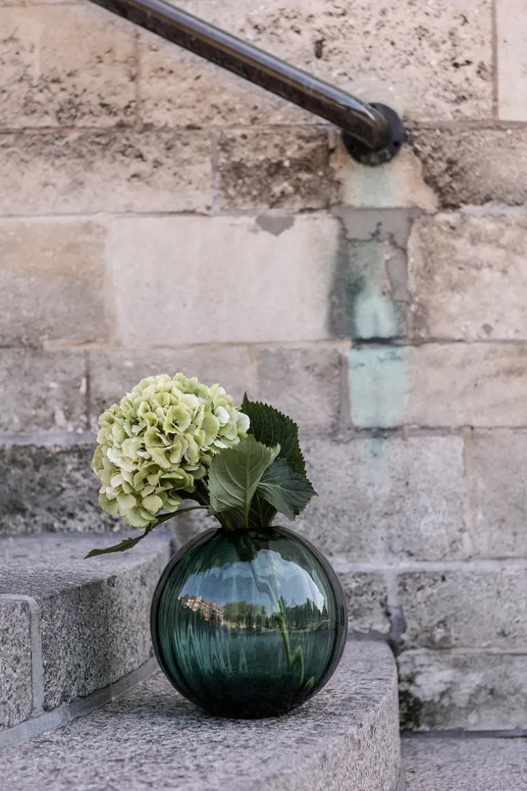 Sadie Vase - Line - Green Medium