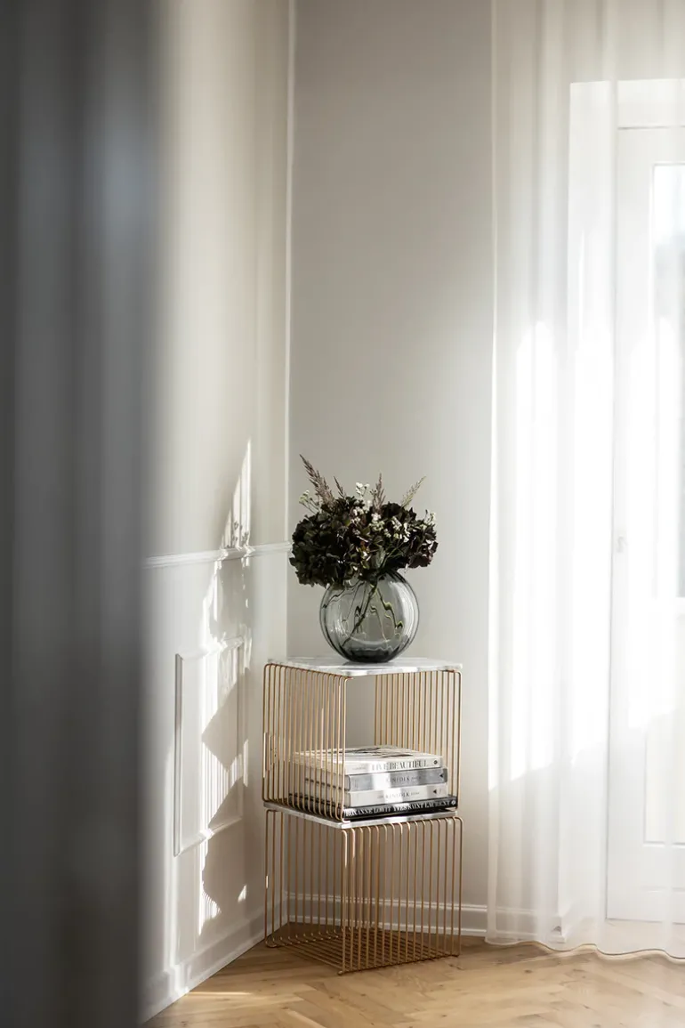 Sadie Vase - Line - Grey Medium