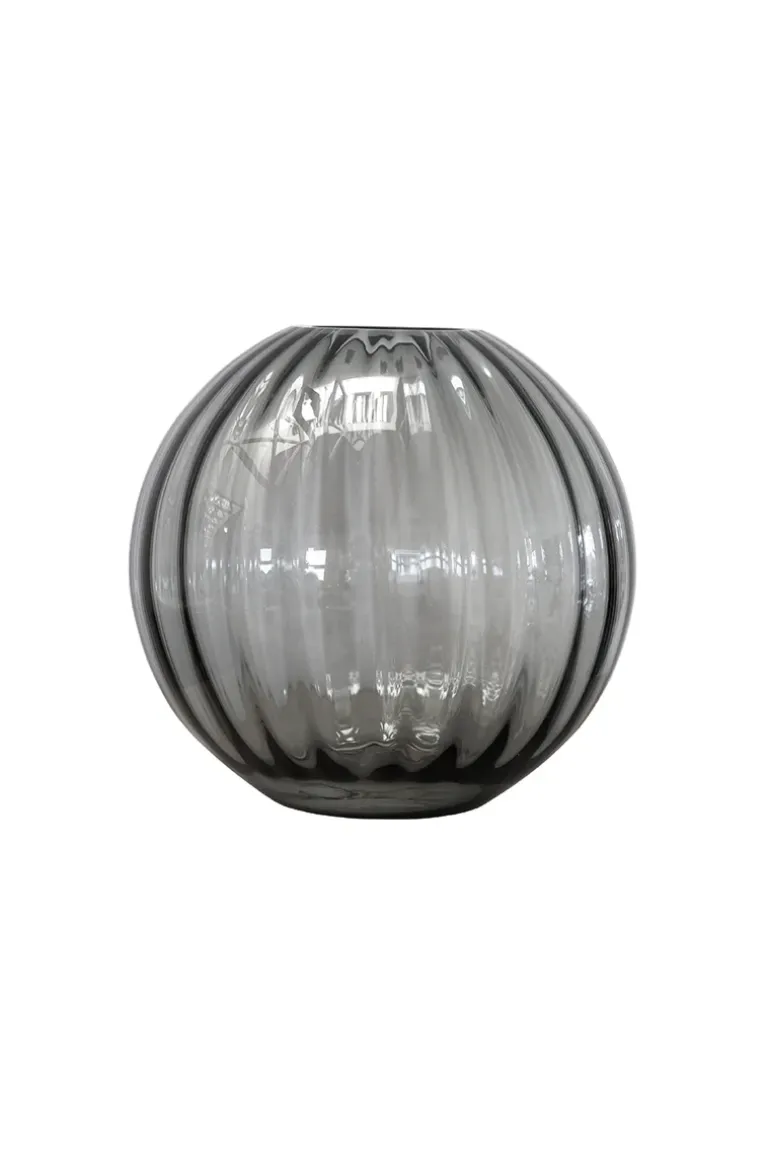 Sadie Vase - Line - Grey Small