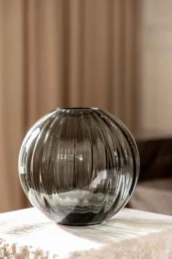 Sadie Vase - Line - Grey Small