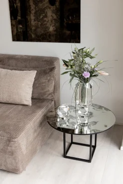 Shade Coffee Table - Silver Antique Small