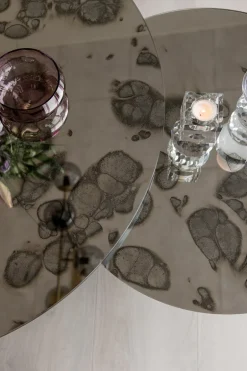 Shade Coffee Table - Silver Antique Small