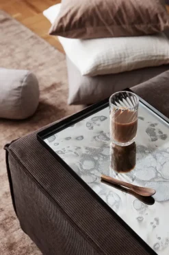 Silver Antique Tray - Silver Antique Large