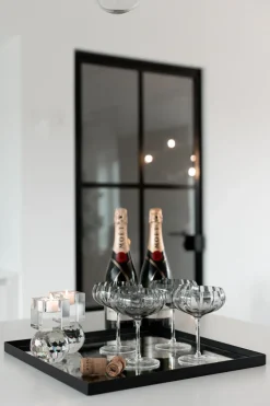 Silver Antique Tray - Silver Antique Square