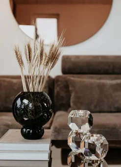 Sky T-Light Candle Holder - Clear Stacked