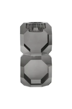 Sky T-Light Candle Holder - Grey Stacked
