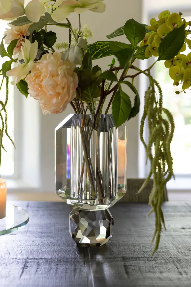 Storm vase - Clear/Light Smoke