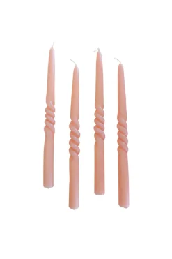 The Curly Candle Collection - Packed with 4 Pieces per box - Canyon Candy Middle Curled