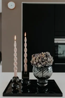 The Glossy Candle Collection - Packed with 4 pieces per box - Blossom Blush Fully Curled