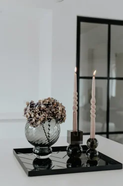 The Glossy Candle Collection - Packed with 4 pieces per box - Power Powder Middle Curled